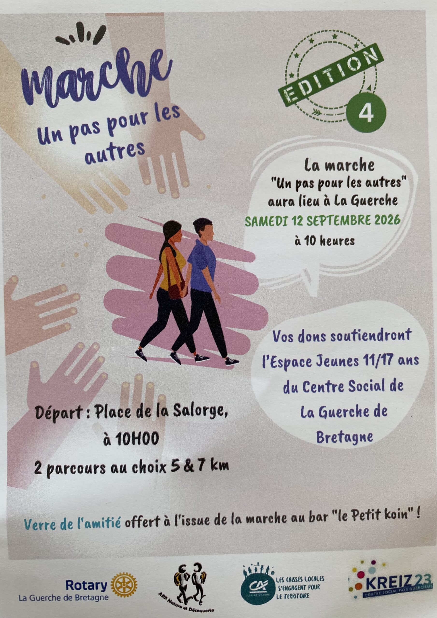 action autofinancement marche Rotary Club